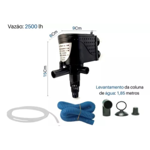 Bomba Submersa Xl-380 2500l/h 127v Ace Pet