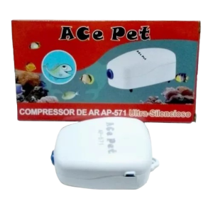 Compressor Ap-571 Ultra Silencioso 110v Ace Pet