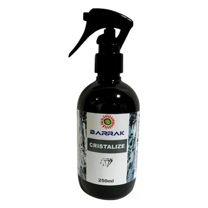Cristalize Barrak Limpeza E Cristalização De Vidro 250ml