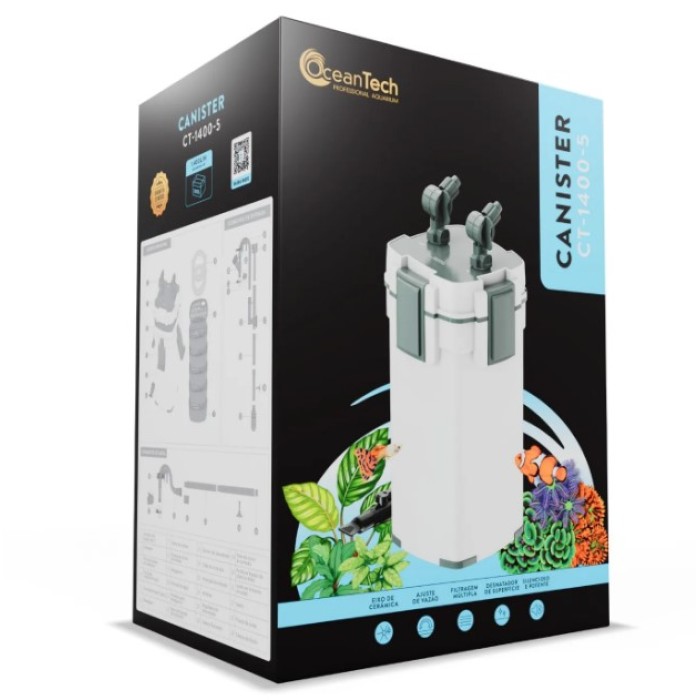 Filtro Canister CT 1400-5 127v Ocean Tech