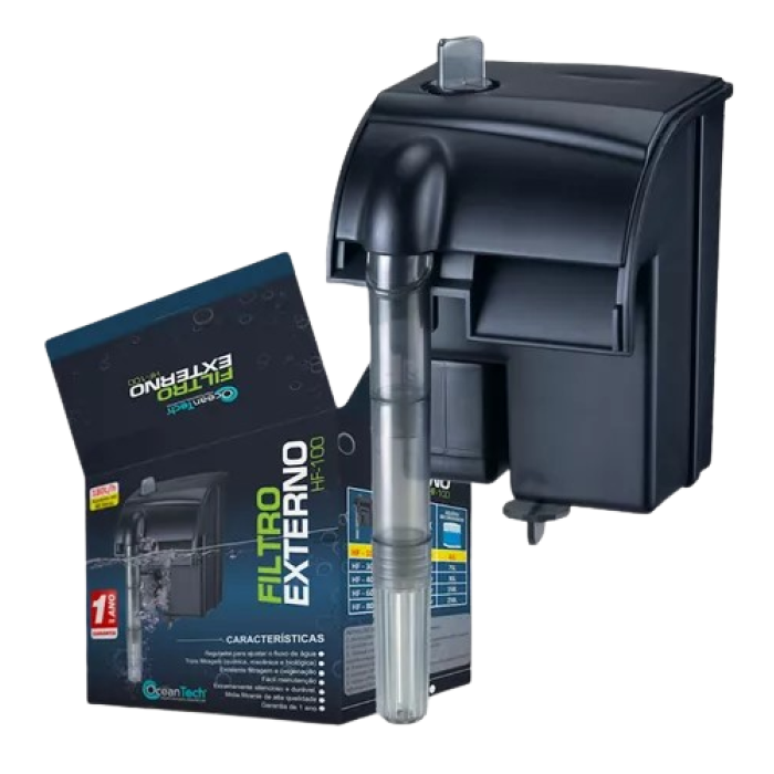 Filtro Externo Hf-0100 180l/h 127v Ocean Tech
