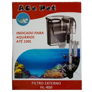 Filtro Externo Hl-400 480l/h 110v Ace Pet