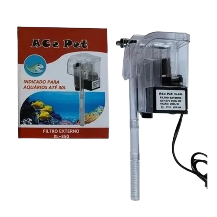 Filtro Externo Xl-850 200l/h 110v Ace Pet