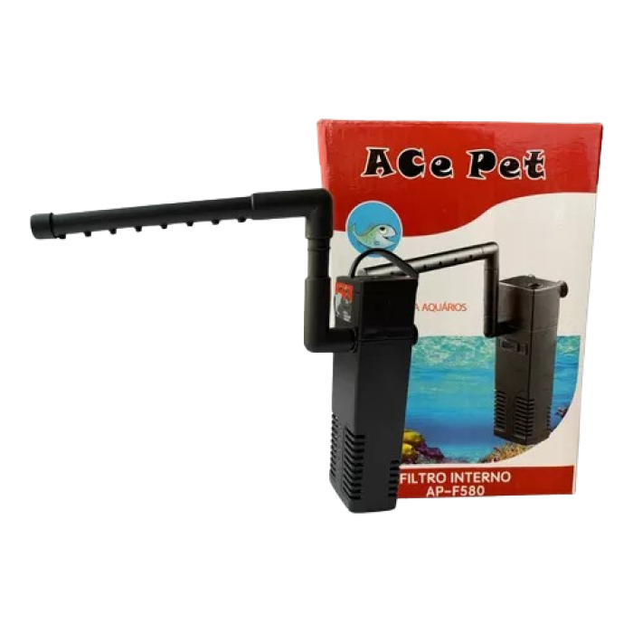 Filtro Interno Ap-f580 200l/h 110v Ace Pet