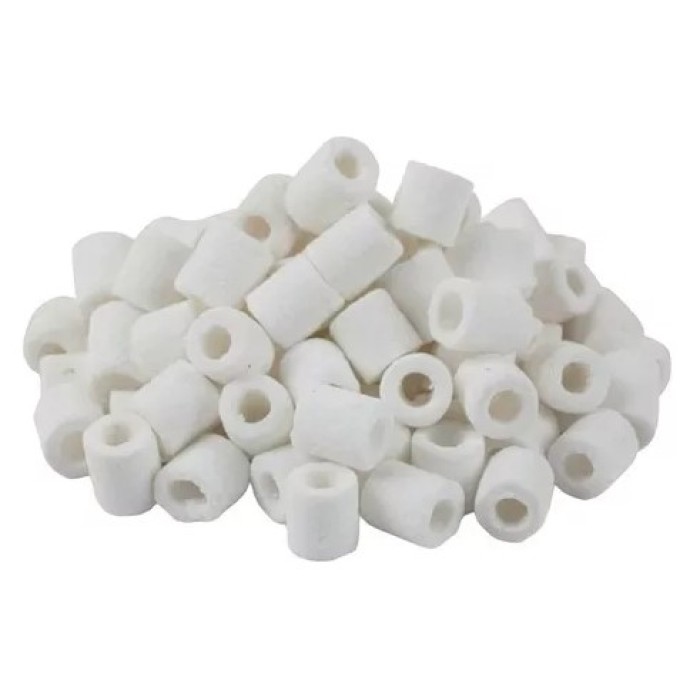 Mídia Biológica Cerâmica Bio Glass Porosa Kilo