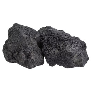Rocha Vulcânica Lava Rock Black Kilo