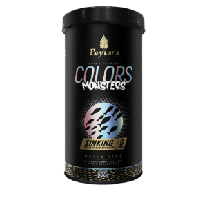 Ração Colors Monsters Sinking Black Line G 500g Poytara