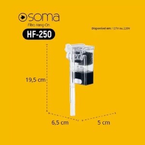 Filtro Externo Hang On Hf 250 250l/h 127v Soma
