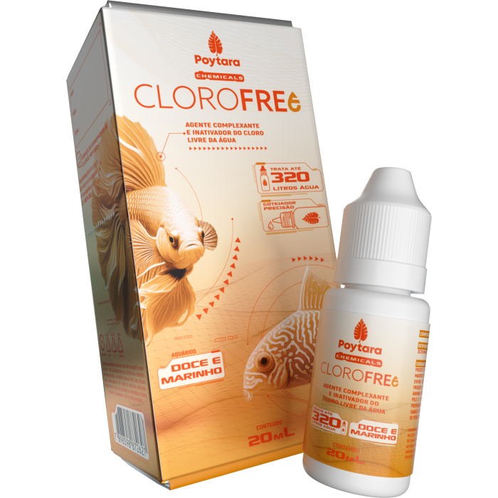 Condicionador CloroFree 20ml Poytara