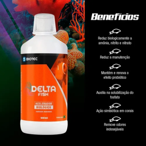 Acelerador Biólogioco Delta Fish Marinho 100ml Zbiotec