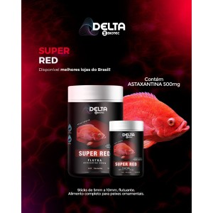 Ração Super Red 125g Delta Zbiotec 