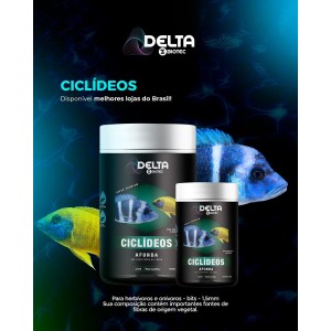Ração Ciclídeos 125g Delta Zbiotec