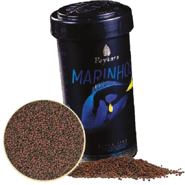 Ração Marinhos Black Line M 45g Poytara