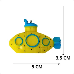 Enfeite Submarino Com Boia Ace Pet