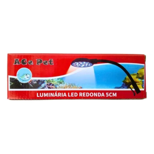 Luminária Aquário Led ACL5 5cm 3.5w Multi Cores Ace Pet