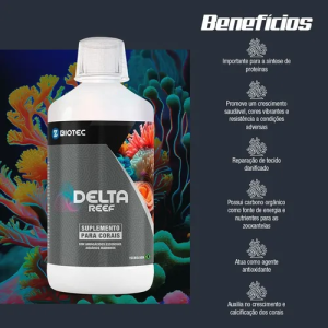 Suplemento Para Corais Delta Reef 100ml Zbiotec