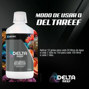 Suplemento Para Corais Delta Reef 100ml Zbiotec