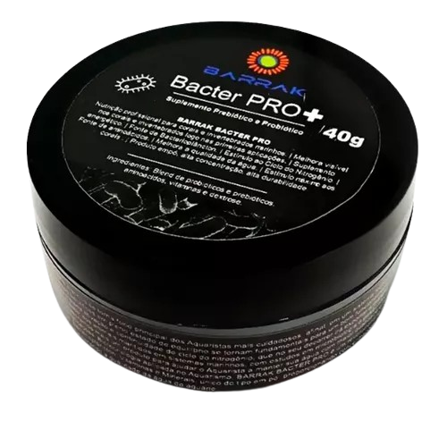Bacter Pro 40g Barrak Alimento Com Bactérias Para Coral