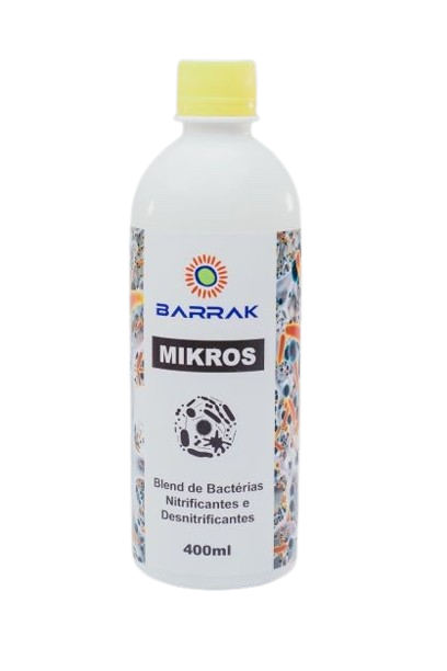 Mikros Blend de Bactérias Nitrificantes e Desnitrificantes 400ml