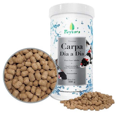 Ração Carpa Dia a Dia 300g Poytara