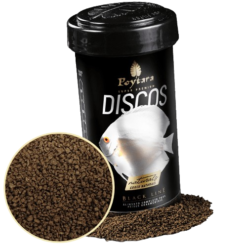 Ração Discos Naturals Black Line 95g Poytara