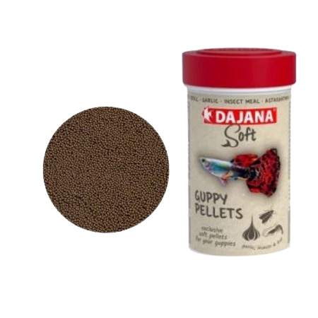 Ração Guppy Pellets Soft 55g Dajana