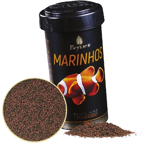 Ração Marinhos Black Line P 45g Poytara