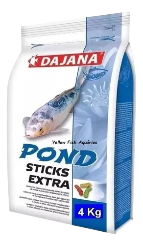 Ração Pond Sticks Extra 4kg Dajana
