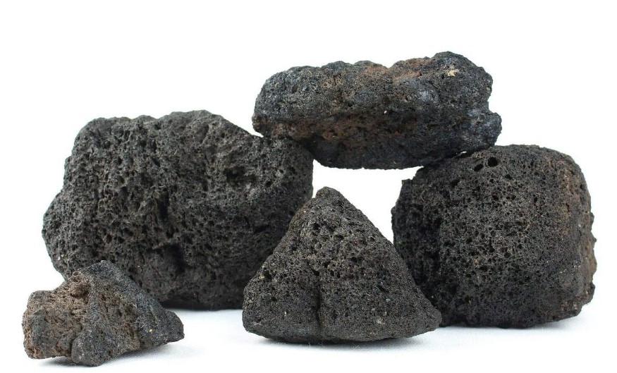 Rocha Vulcânica Lava Rock Black Kilo