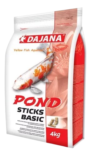 Ração Pond Sticks Basic 4kg Dajana