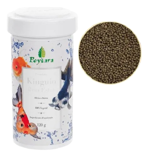 Ração Kinguio Bem Estar 120g Poytara