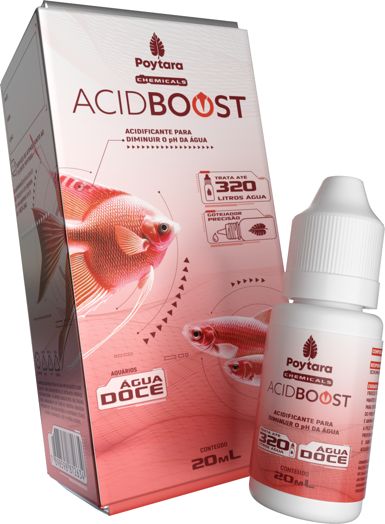 Acidificante AcidBoost 20ml Poytara