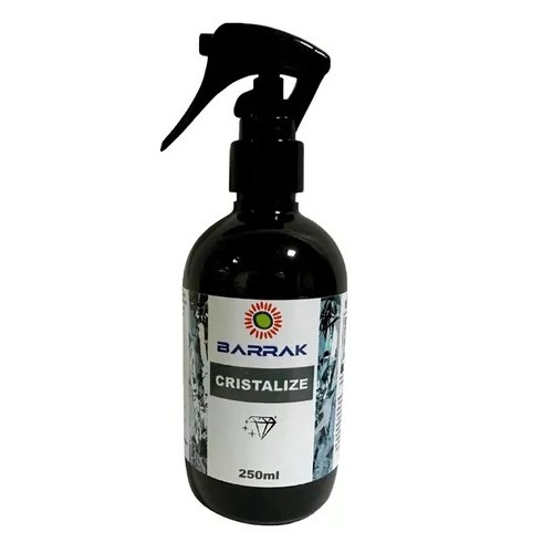 Cristalize Barrak Limpeza E Cristalização De Vidro 250ml