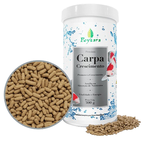 Ração Carpa Crescimento 300g Poytara