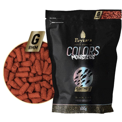 Ração Colors Monster Floating G 600g Poytara