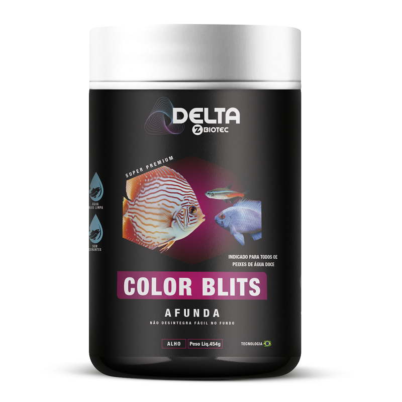 Ração Color Blitz 454g Delta Zbiotec