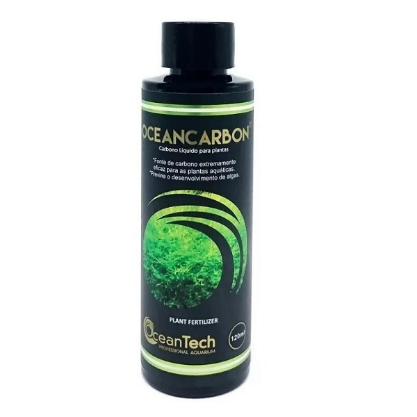 Carbono Líquido para Aquário Plantado Plant Grow Ocean Carbon 120ml Ocean Tech